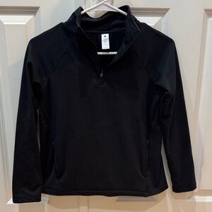 Yogalicious Charcoal Quarter-Zip Pullover
SIZE M (10) BRAND NEW